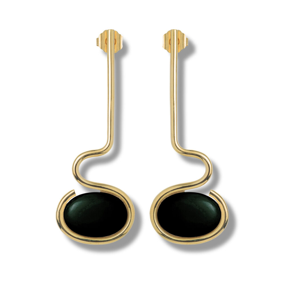 Drop Earrings 18K Gold Plated