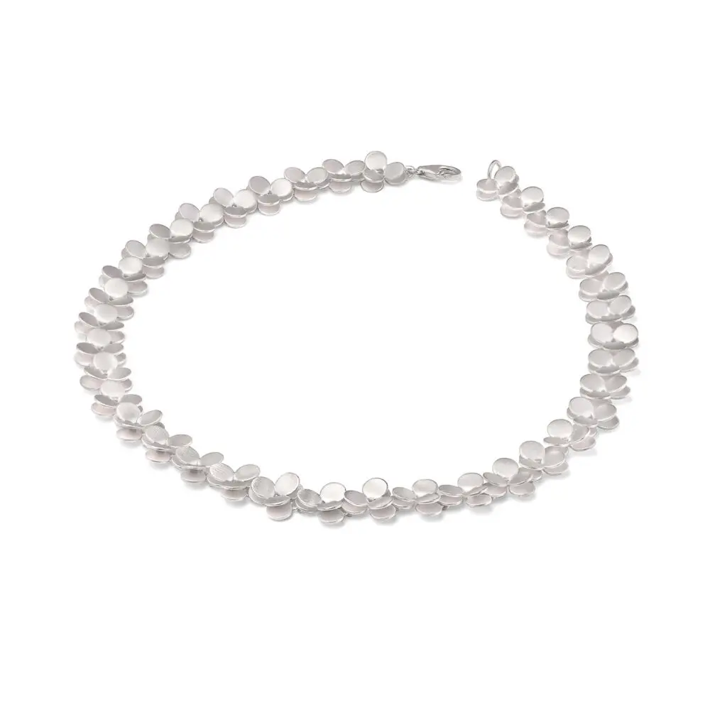 Kleeblatt Kette Silber 925
