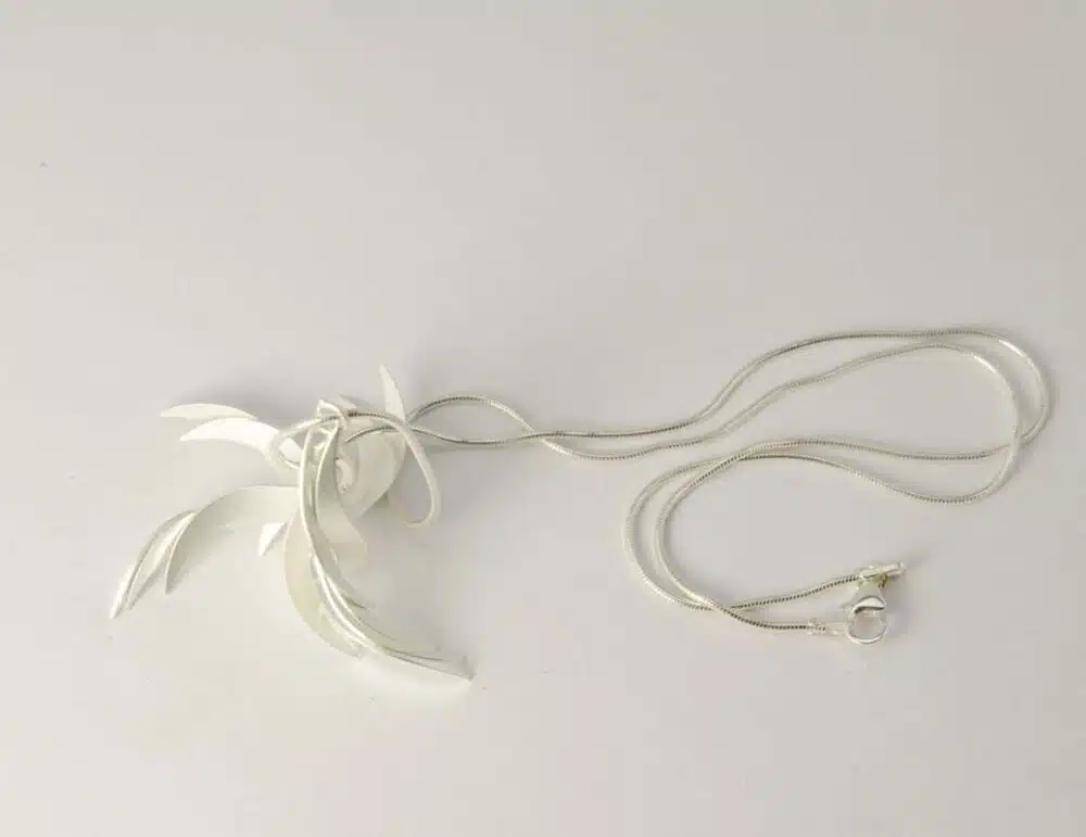 Silver Fire and Ice Jewellery Set - Image 3