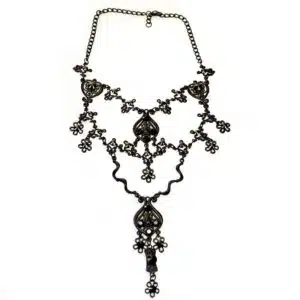 Gothic Halskette mit Swarovski