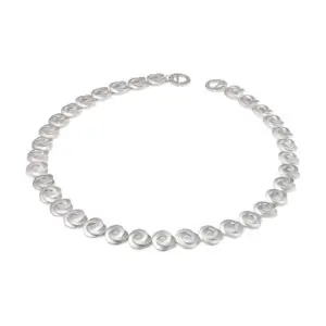 Zilveren ketting zonder hanger aparte zilveren sieraden set
