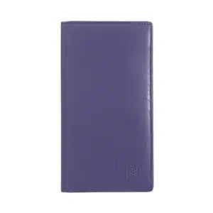 Portefeuille cuir violet homme femme