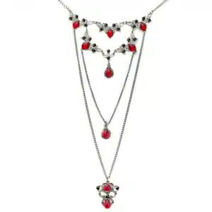 Layering Halskette Set mit Swarovski Kristallen