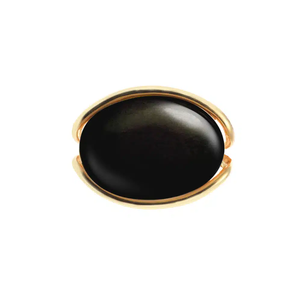Ring Osiris Met Grote Onyx Steen