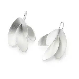 Sterling zilveren oorbellen in zaadvorm|sterling zilveren oorbellen in zaadvorm ketting en oorbellen|maple seeds oorbellen sterling zilver