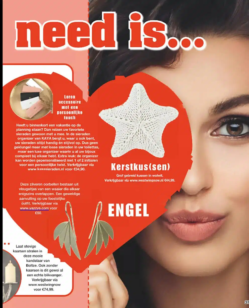 Waaier Oorbellen Zilver - Afbeelding 3
