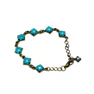 Strass Blumen Armband