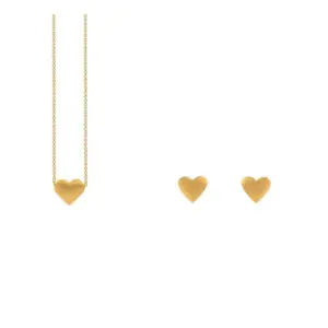 Sieraden Set Zilver met hartjes 2 versies