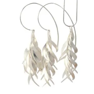 fire and ice jewellery set silver .925