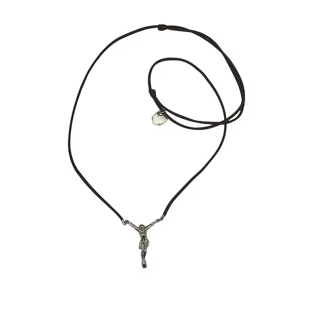 Christ the Redeemer Necklace male Silver