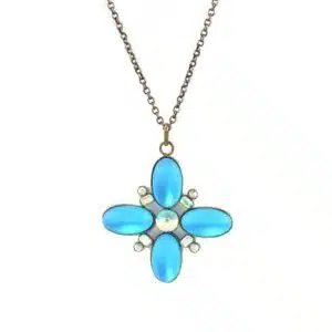 Halskette mit Strass Royal Star