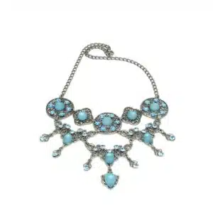 Swarovski Elements Schmuck Set Blau Swarovski Kristallen Schmuck