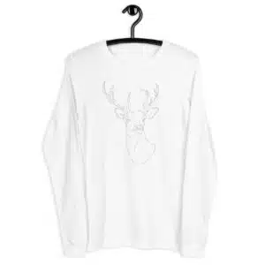 Unisex-T-Shirt mit Reh