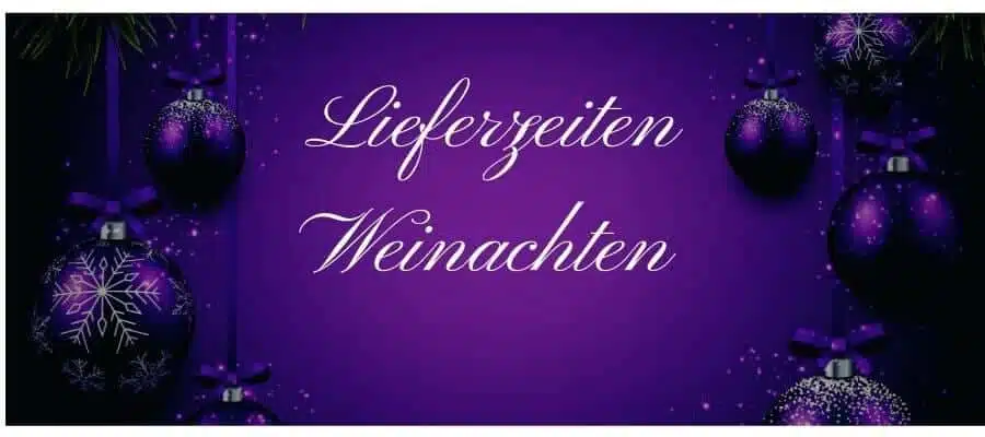 Christmas Delivery Lieferzeiten Weinachten 2024 Yazzy's Fashion Accessories