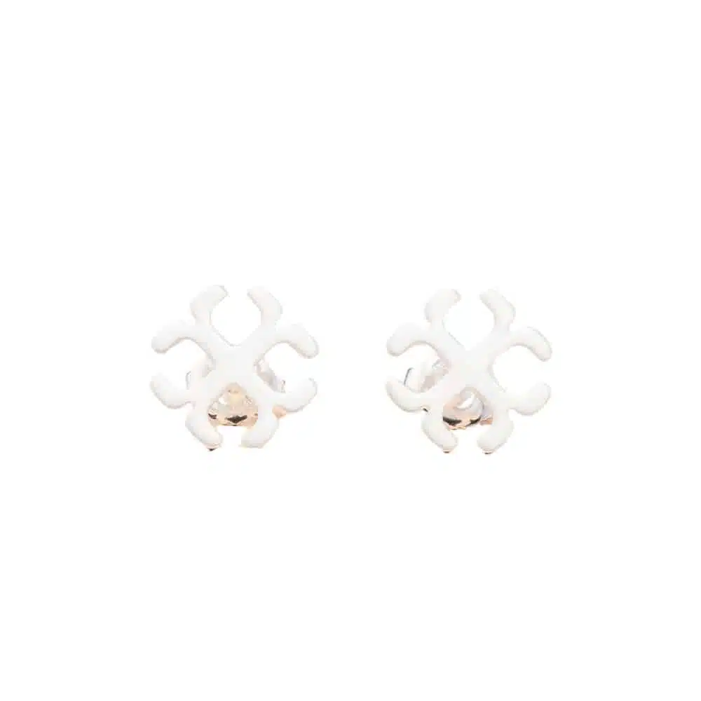 Boucles d'Oreilles Croix Argent