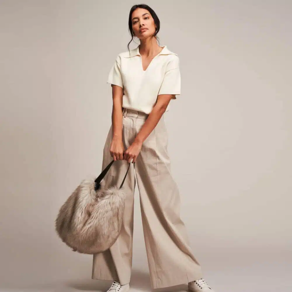 Faux Fur Handbag - Image 3