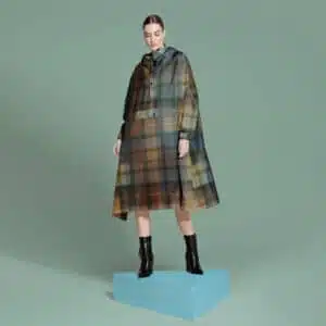 Tartan Rainkiss Poncho