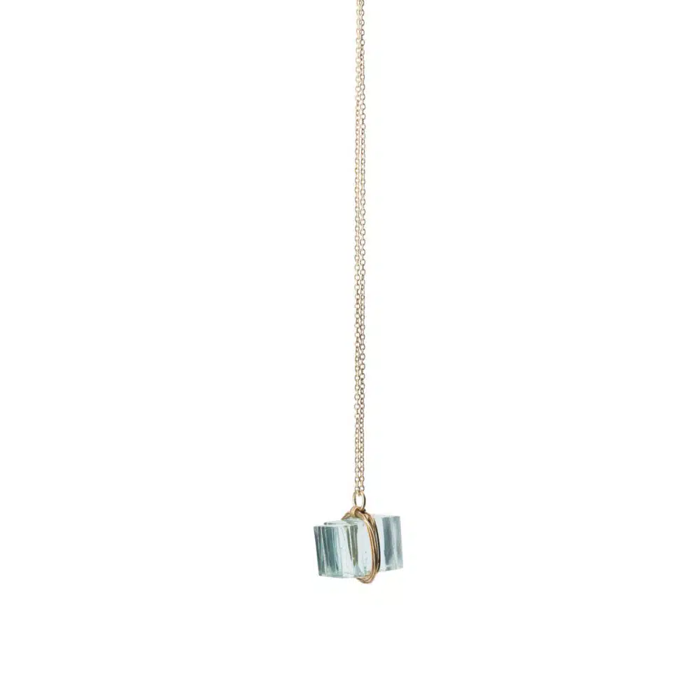 Ketting New York Glas