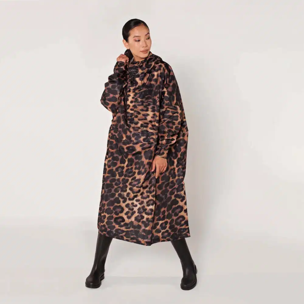 Rainkiss Dark Leopard Poncho Yazzy's