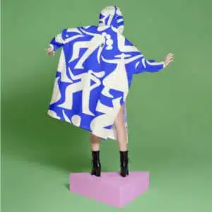 Rainkiss Blue Dance Rain Poncho