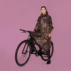 Rainkiss Dark Leopard Poncho Waterproof