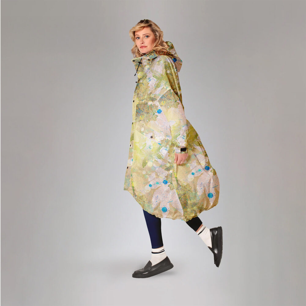 Rainkiss Flora Raincoat Rainkiss Flora Raincoat Yazzy's Fashion Accessories Yazzy’s Rainkiss Raincoat Flora 100% Waterproof