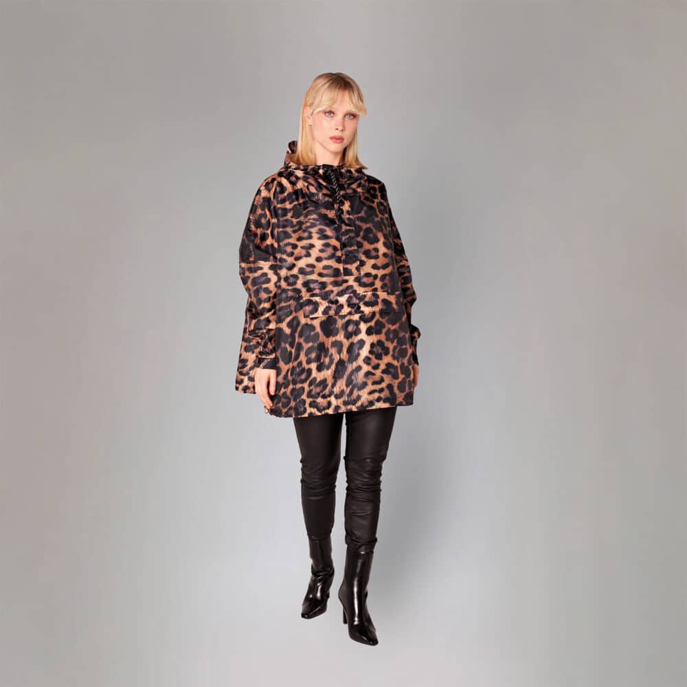 Dark Leopard Anorak – Voor vrouwen met stijl én lef - Afbeelding 4