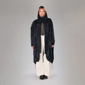 Rainkiss Raincoat Back to Black Waterproof