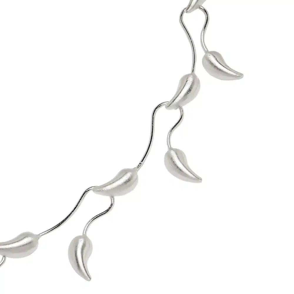 Chili Halskette aus Silber – Bild 3