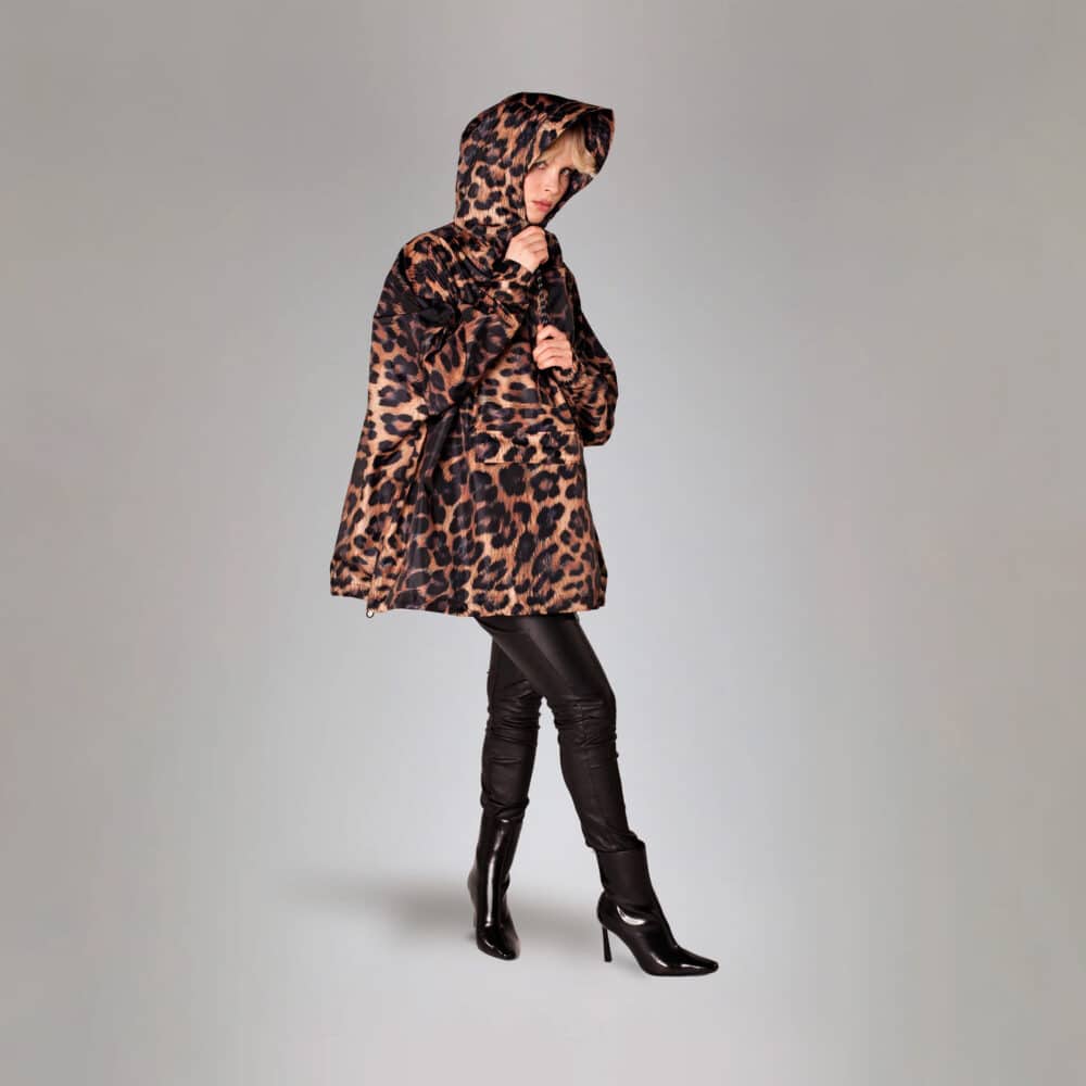 Dark Leopard Anorak – Voor vrouwen met stijl én lef - Afbeelding 2