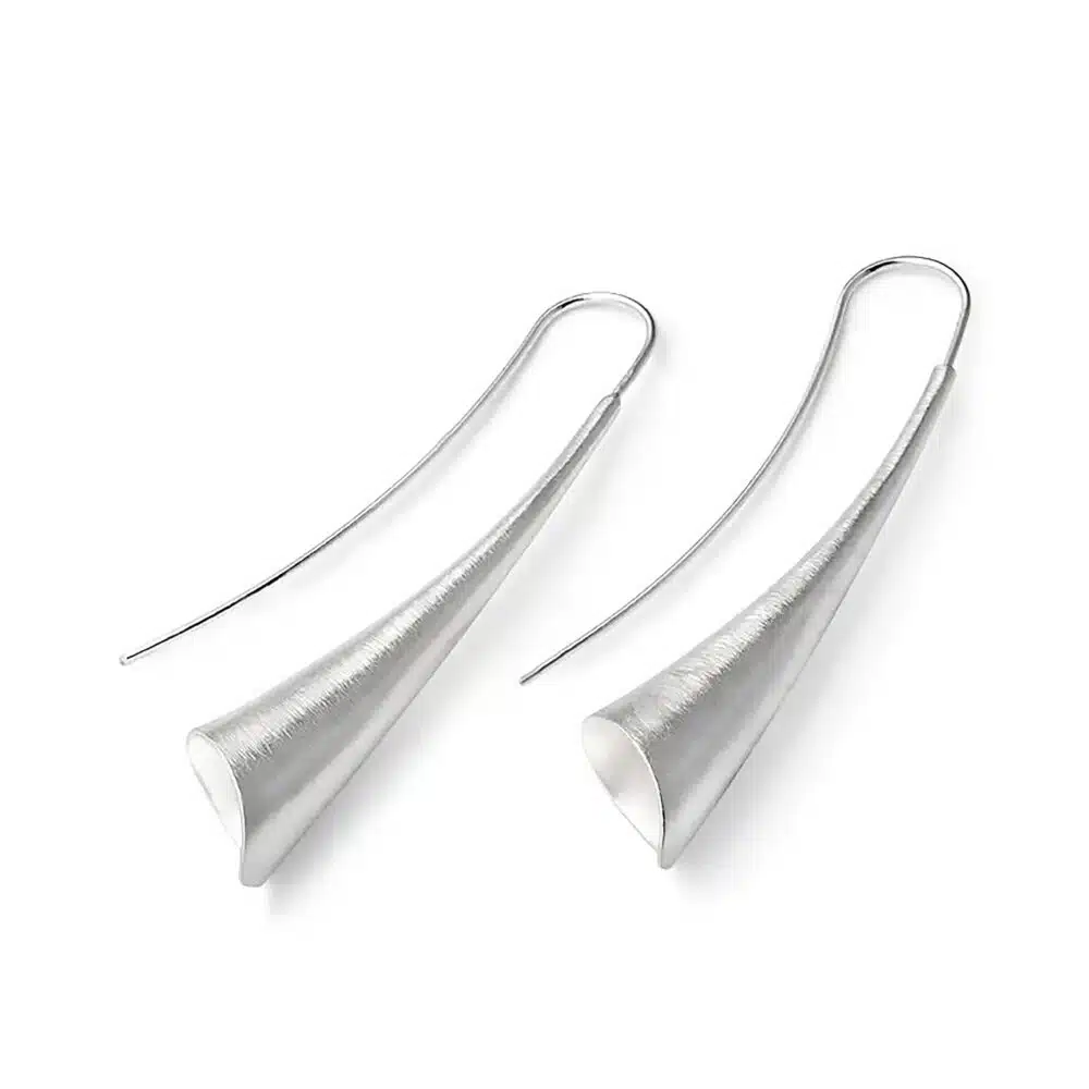 Flute Earrings 925 Silver