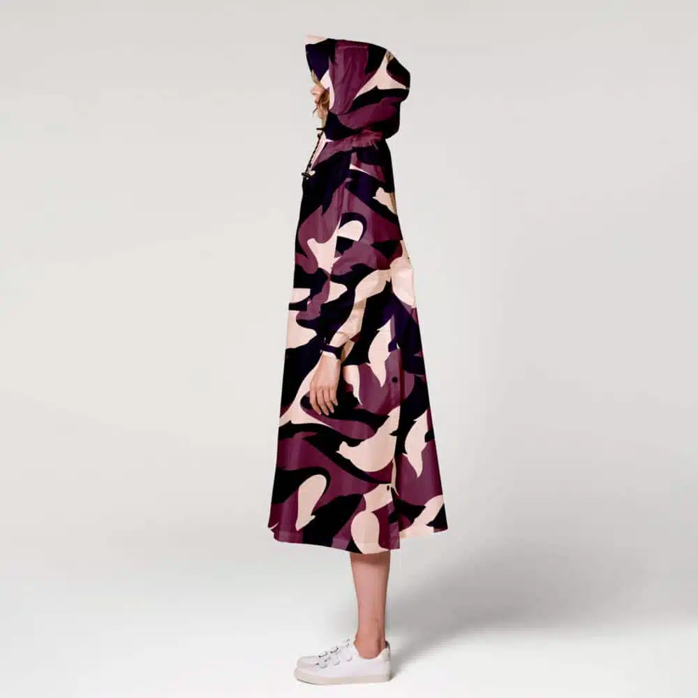 Rain Poncho Red Malika Favre
