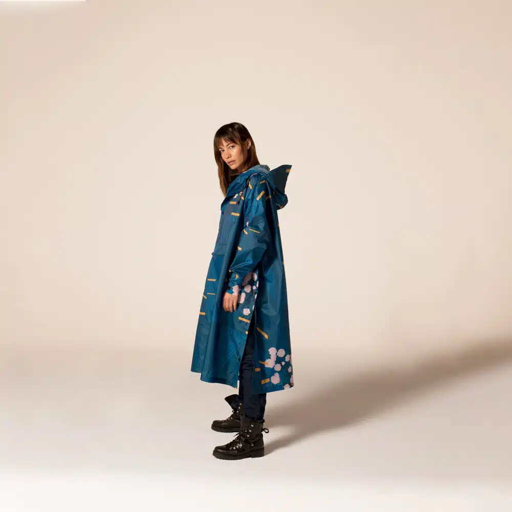 Rainkiss Raincoat Japanese blossom