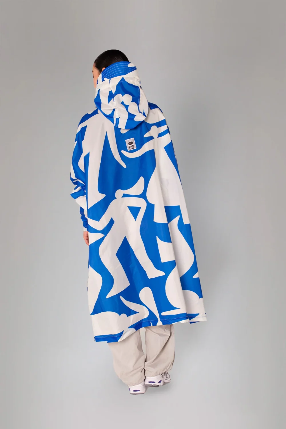 Rainkiss  Blue Dance Rain Poncho - Image 6