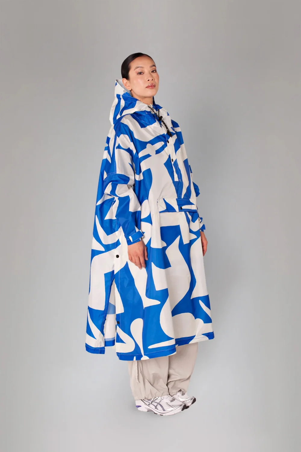 Rainkiss  Blue Dance Rain Poncho - Image 5